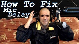 How to fix mic delay in headphones Audio Interface low latency settings [upl. by Atiuqehs]