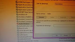 Windows 10 Résoudre problème audio services non activer [upl. by Elka651]