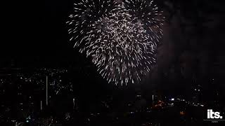 NYE 2019 Countdown  Nejmeh Square  Beirut [upl. by Ahsinod59]