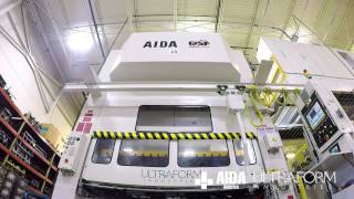 AIDAAmerica  Ultraform Industries DSFM24000 400 Ton Servo Stamping Press [upl. by Felic]