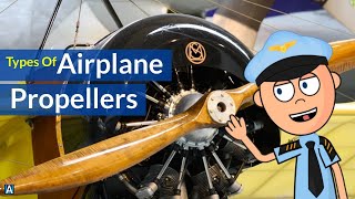 6 Types of Aircraft Propellers in Detail PropellerPlanes Aviation [upl. by Aland]