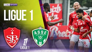 VIDEO  Ligue 1 Highlights Stade Brest vs St Etienne [upl. by Tartan]