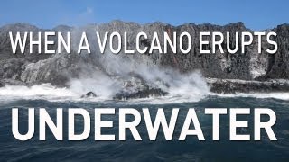 When a Volcano Erupts Underwater  UnderH2O  PBS Digital Studios [upl. by Ylloh]