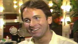 John Ritter goodnatured 1985 backstage interview [upl. by Ahtikal]