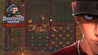 Graveyard Keeper Normal Farming or zombie farming Guide Fertilizer included [upl. by Hilarius]