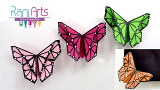 MARIPOSA ORIGAMI marcapáginas  DIY  ORIGAMI BUTTERFLY bookmark [upl. by Anirda6]