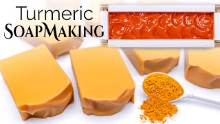 Turmeric Soap Making [upl. by Annoet]