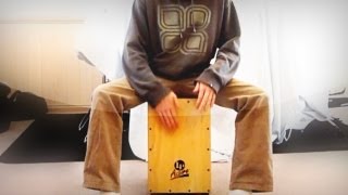 Cajon Tutorial Hip Hop Beat Lesson [upl. by Fabriane478]