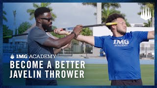 3 Track and Field Drills to Become a Better Javelin Thrower [upl. by Ruhtracm426]