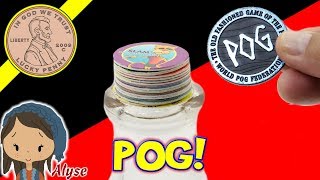 How To Play The Vintage Game POG The Game History Collection amp How To Play [upl. by Maletta629]