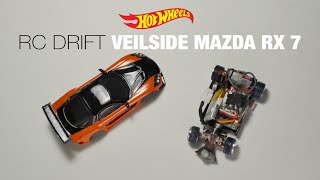 Custom Hot Wheels Veilside Mazda Rx7 [upl. by Ennaylil734]