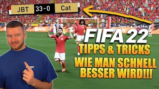 schnell BESSER WERDEN in FIFA 22 🔥🔥 TIPPS amp TRICKS [upl. by Ceciley52]