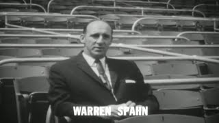 Warren Spahn Former MLB Pitcher Shares His Remagen Bridge Experiences [upl. by Inan722]