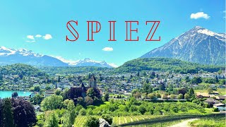 Switzerland 🇨🇭 Spiez a pearl on Lake Thun [upl. by Nywde]