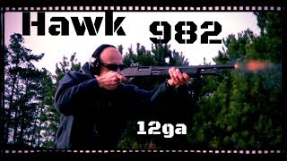 IAC Hawk 982 Shotgun 12ga Remington 870 Clone Review HD [upl. by Einatsed]