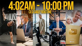 Daily Routine of a CEO  How I Structure my Day Update [upl. by Ailak]