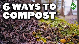 6 Different Ways To Compost No Matter Where You Live [upl. by Atekahs]