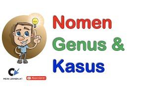 Nomen Genus Numerus und Kasus [upl. by Wiatt]