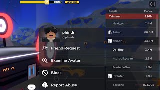 Meeting phindr  Roblox Jailbreak [upl. by Vahe693]