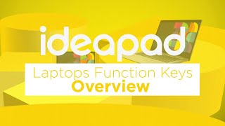 Lenovo IdeaPad Laptops  Function Keys Overview [upl. by Matthias]