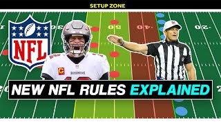 New 202122 NFL Season Rules Explained New Kickoff Rules Replay Officials and More [upl. by Hasina788]