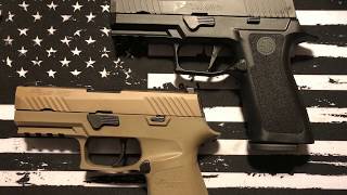 Sig P320 Flat Trigger Install [upl. by Natalya]