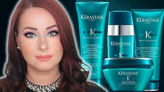 Kérastase Résistance Hair Products Review  Thérapiste line Extentioniste amp Force Architecte Masks [upl. by Aiouqes]