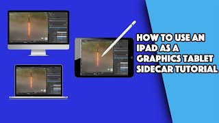 How to use iPad as a Graphics Tablet  Sidecar Tutorial [upl. by Acirred]