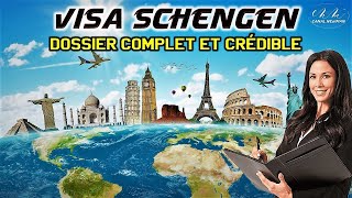 Comment produire un dossier de demande de VISA Schengen  Complet Cohérent et Crédible [upl. by Territus]