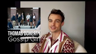 Thomas Doherty talks Max on Gossip Girl [upl. by Eiramait510]