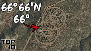 Top 10 TERRIFYING Locations Google Maps Tried To Hide From You  Part 2 [upl. by Jamima]