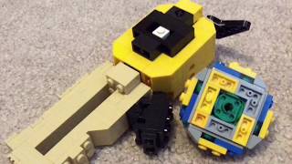 Geist Fafnir Launcher Set  Lego Beyblade Reviews [upl. by Analla]