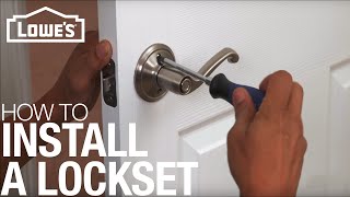 How To Install A Lockset [upl. by Etiam]