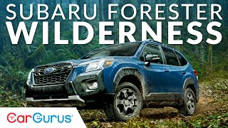 2022 Subaru Forester Wilderness Preview  CarGurus [upl. by Harbert]