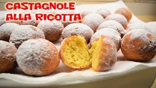 CASTAGNOLE ALLA RICOTTA DI CARNEVALE [upl. by Holms]