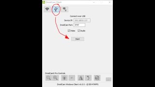 How to solve no devices detected error in DroidCam [upl. by Ellehciram]