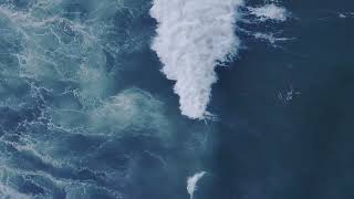 Flying over Florida  Relaxing 4K Ocean Video  Slowmo Overhead Waves [upl. by Enaujed703]