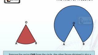 Area of a sector of a circle  Mathematics [upl. by Pedersen606]