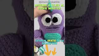 GRATIS Aprende a Tejer a COOKIE Monster [upl. by Enelrak]