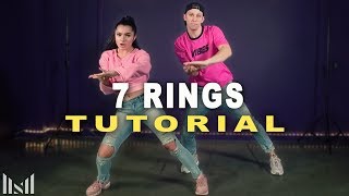 7 RINGS  ARIANA GRANDE Dance Tutorial  Matt Steffanina Choreography [upl. by Atteyram]