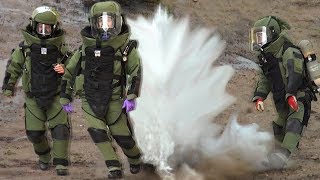 Cesium and water by a bomb unit [upl. by Ahsemal]