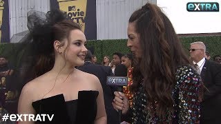 13 Reasons Why Star Katherine Langford at the MTV Movie amp TV Awards [upl. by Bev]