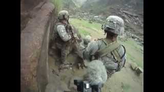 COMBAT FOOTAGE Soldiers Ambushed In Kunar Provence [upl. by Zobkiw53]