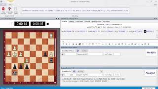 Stockfish 15 vs Stockfish 141 [upl. by Lleksah852]