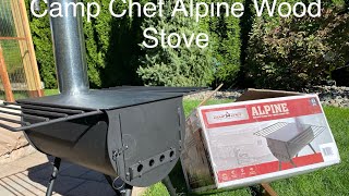 Setup amp Review Camp Chef Alpine Wood Stove [upl. by Kciredec]