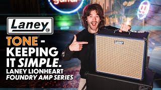 Laney Lionheart Foundry Super60112 Amp  Simple amp Awesome [upl. by Possing]