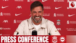 Liverpool vs Brighton Press Conference  Jürgen Klopp [upl. by Nostaw]