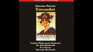 Turandot  quotSignore ascoltaquot [upl. by Reifinnej]