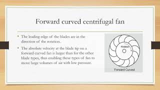 impeller used in centrifugal fan part 1 [upl. by Burnett]