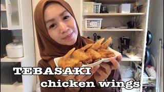 CARA MEMBUAT CHICKEN WINGS TEBASAKI ala japanese [upl. by Xineohp306]